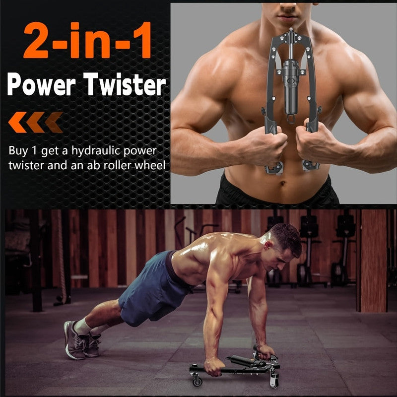 Hydraulic Arm Exerciser 15-Gear Home Trainer