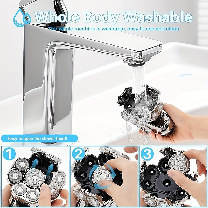 Electric Shaver Grooming Kit (6-in-1)