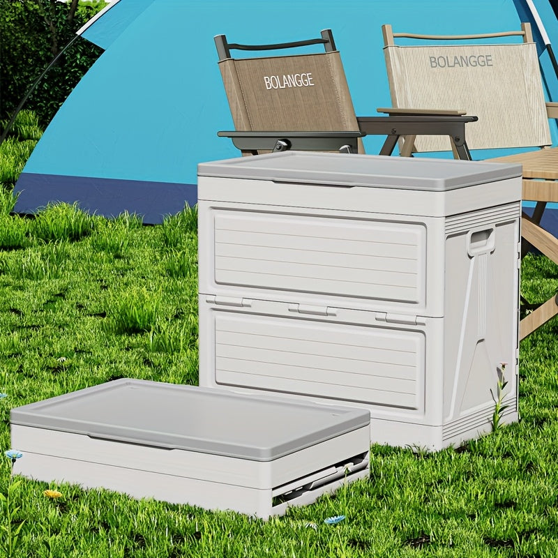 Outdoor Foldable Storage Box with Wheels