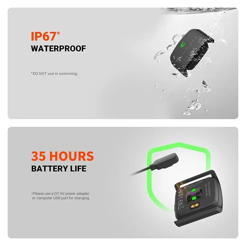 Armband Heart Rate Monitor Black