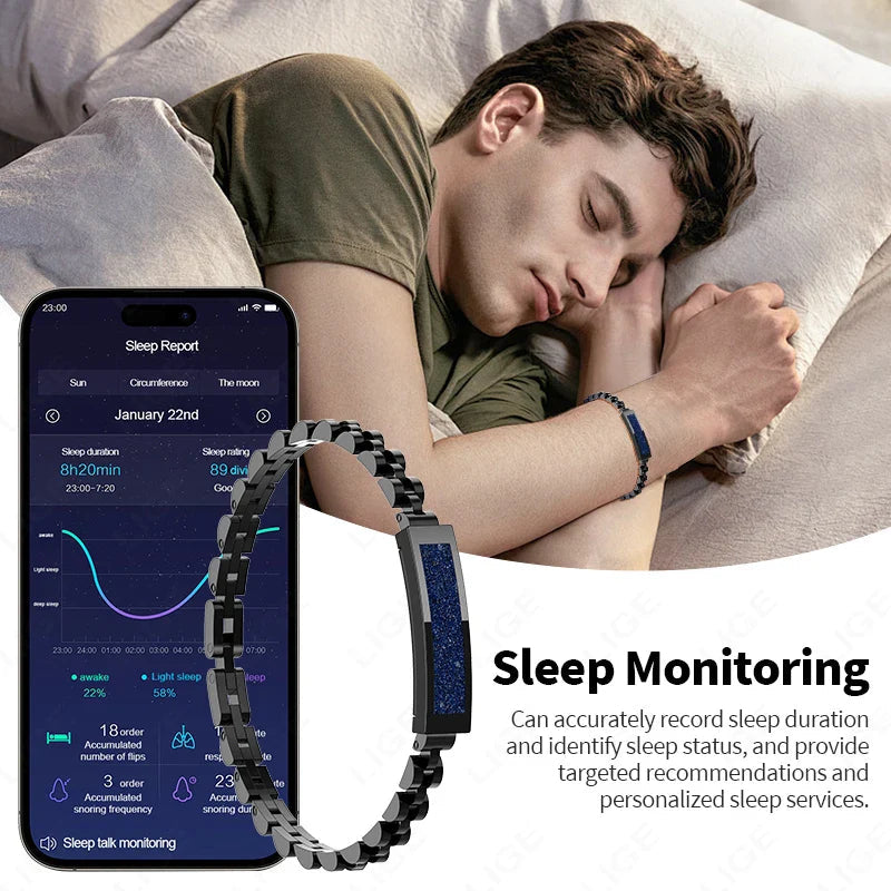 Pedometer Health Smart Bracelet Black