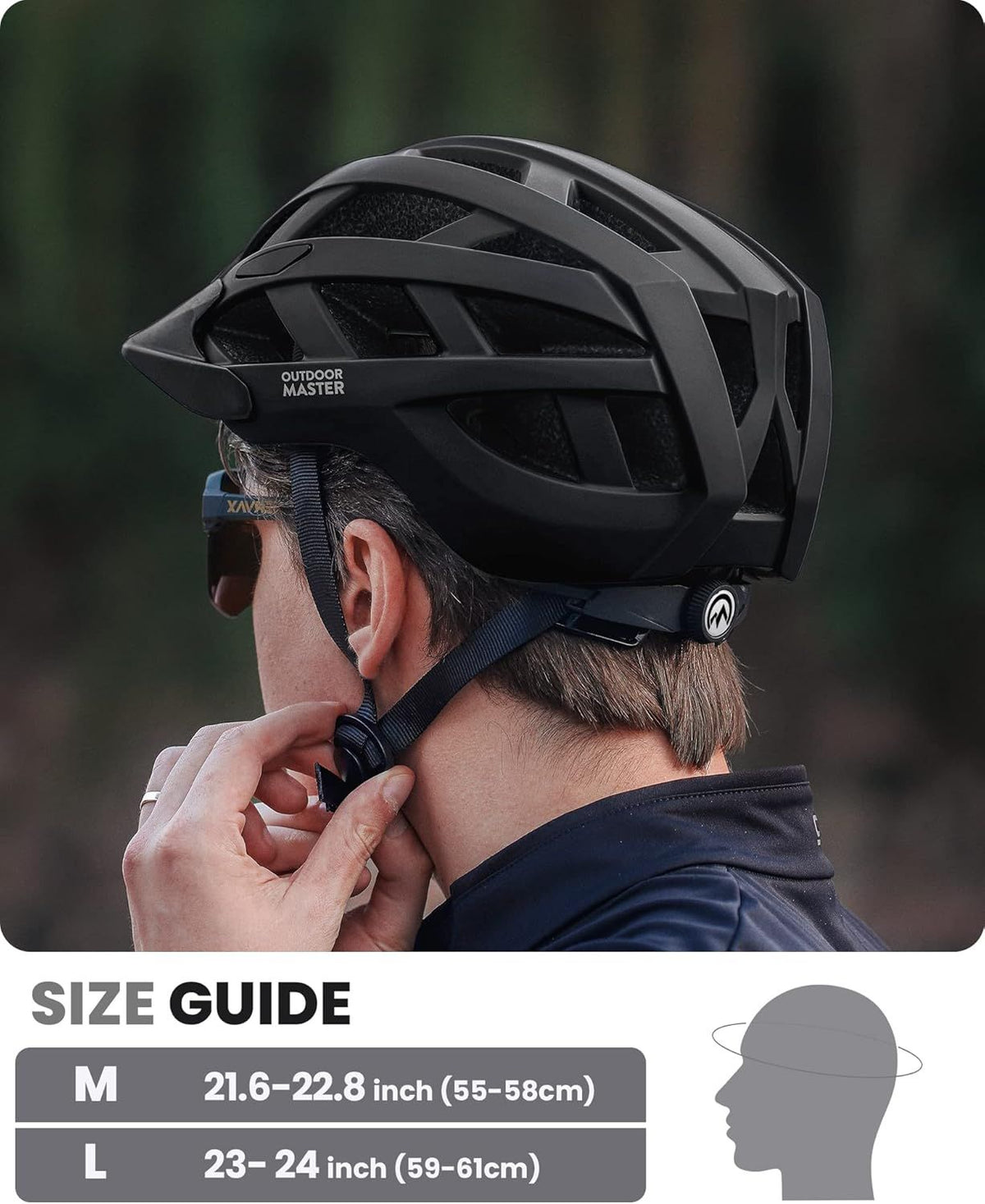 OutdoorMaster Bike Helmet Adult Men Women MIPS Certified Bicycle Helmet with