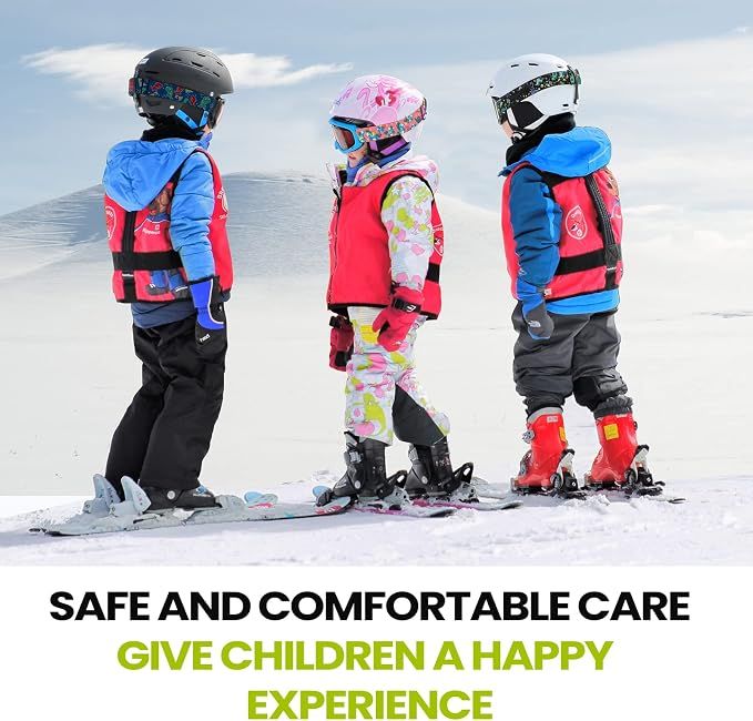 OutdoorMaster Kids Ski Goggles - Helmet Compatible Snow Goggles for Boys & - 6