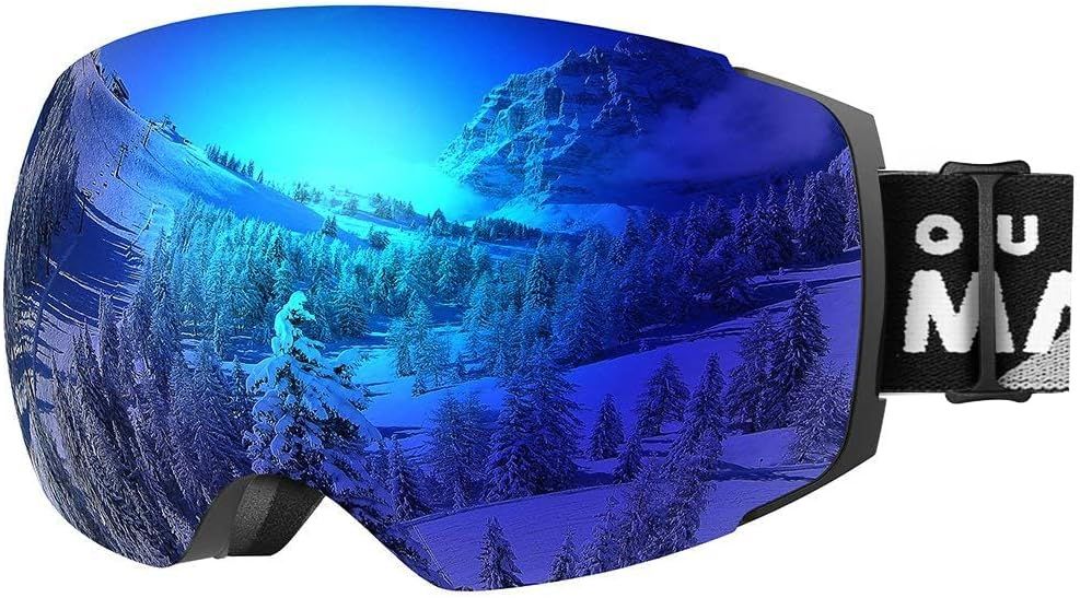 OutdoorMaster Ski Goggles PRO - Frameless, Interchangeable Lens 100% UV400 - 2