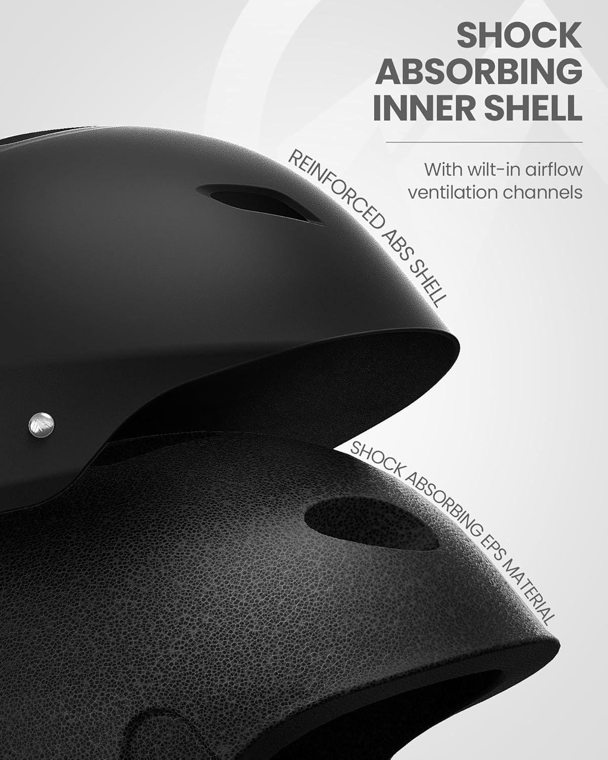 OutdoorMaster Kelvin Ski Helmet - with ASTM Certified Safety, 9 Options - for