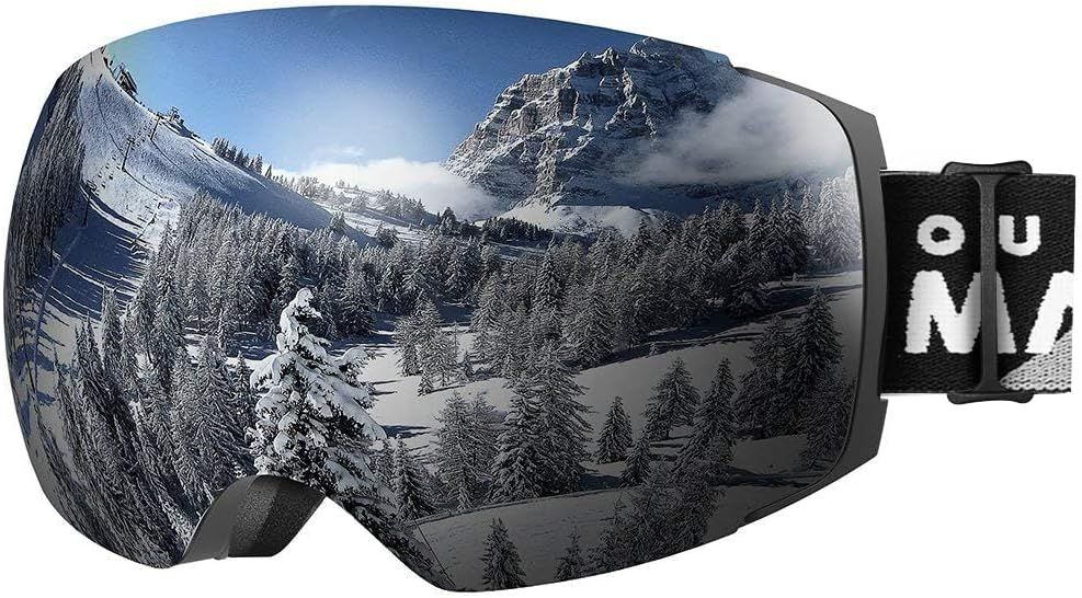 OutdoorMaster Ski Goggles PRO - Frameless, Interchangeable Lens 100% UV400 - 2