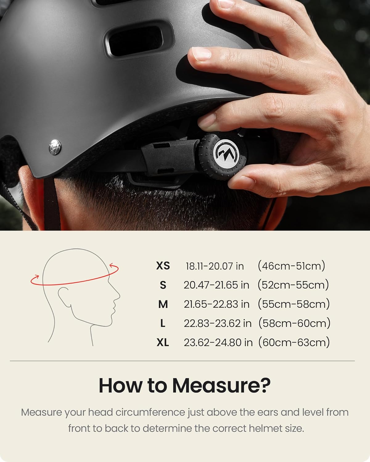 OutdoorMaster Skateboard Cycling Helmet - Two Removable Liners - Large