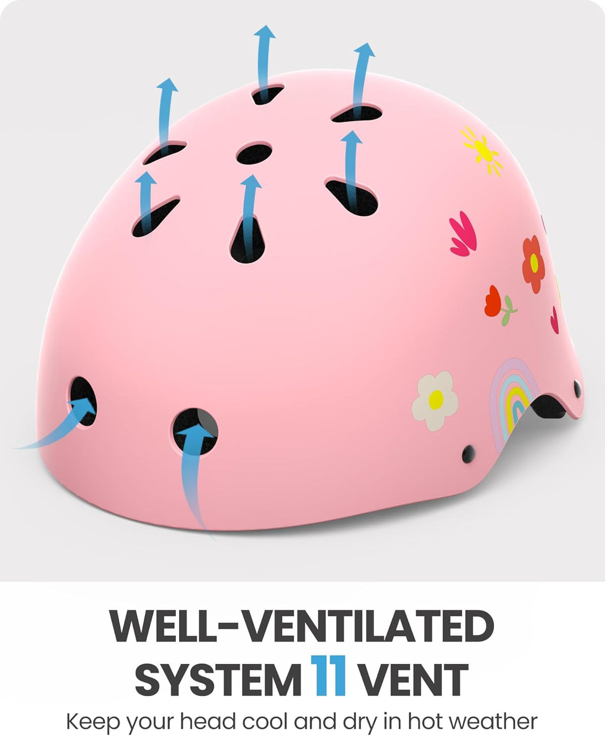 OutdoorMaster Youth & Kids Bike Helmet - Adjustable Multi - Sports - Small