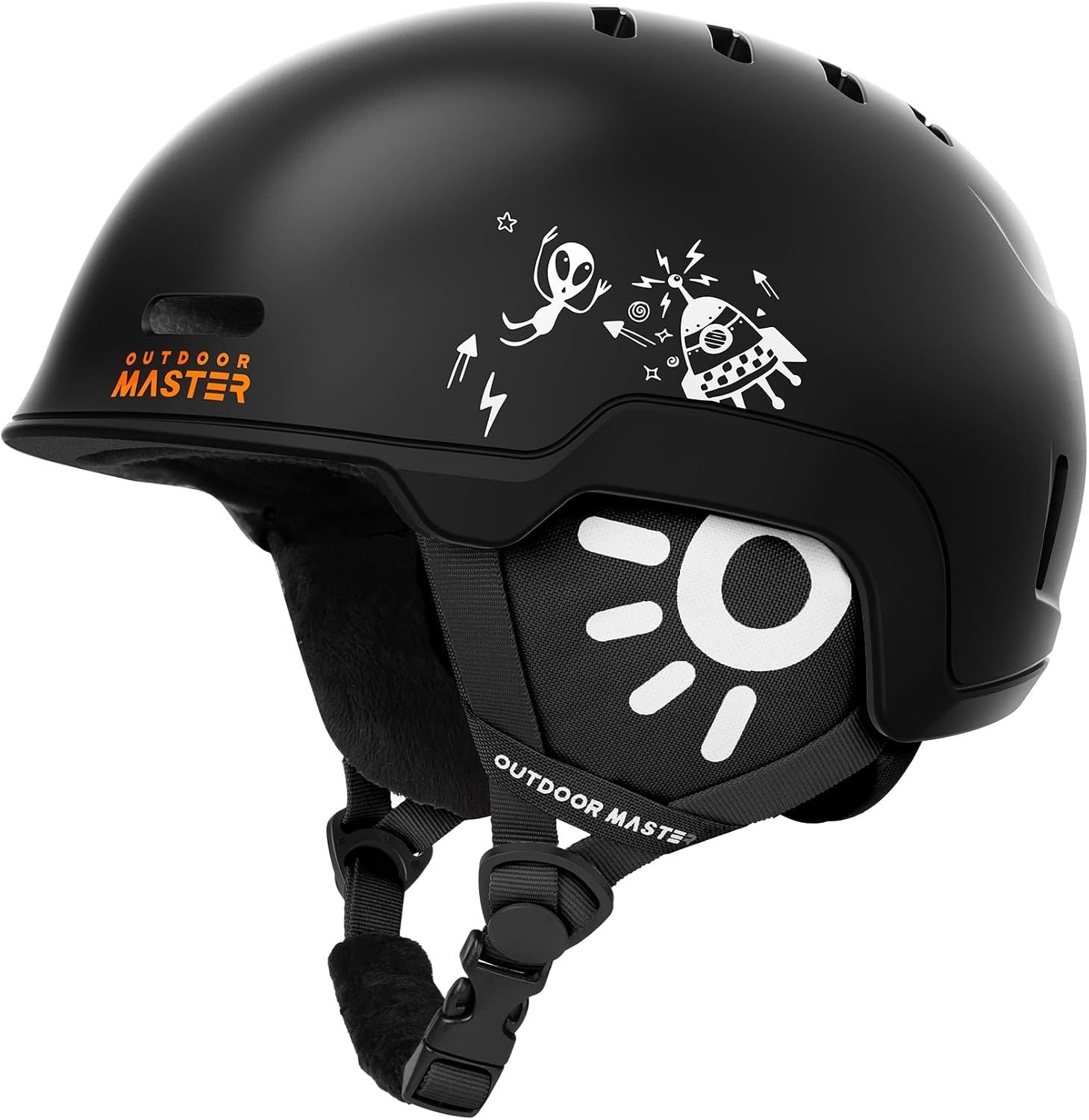 OutdoorMaster Children's Ski Helmet, Snowboard Helmet for Boys & - Small
