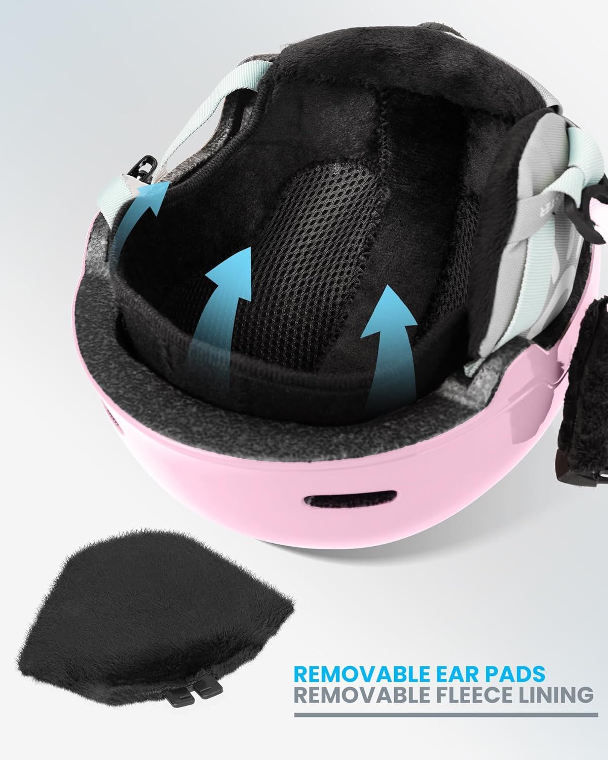 OutdoorMaster Children's Ski Helmet, Snowboard Helmet for Boys & - Small