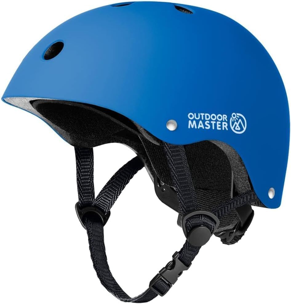 OutdoorMaster Youth & Kids Bike Helmet - Adjustable Multi - Sports - L