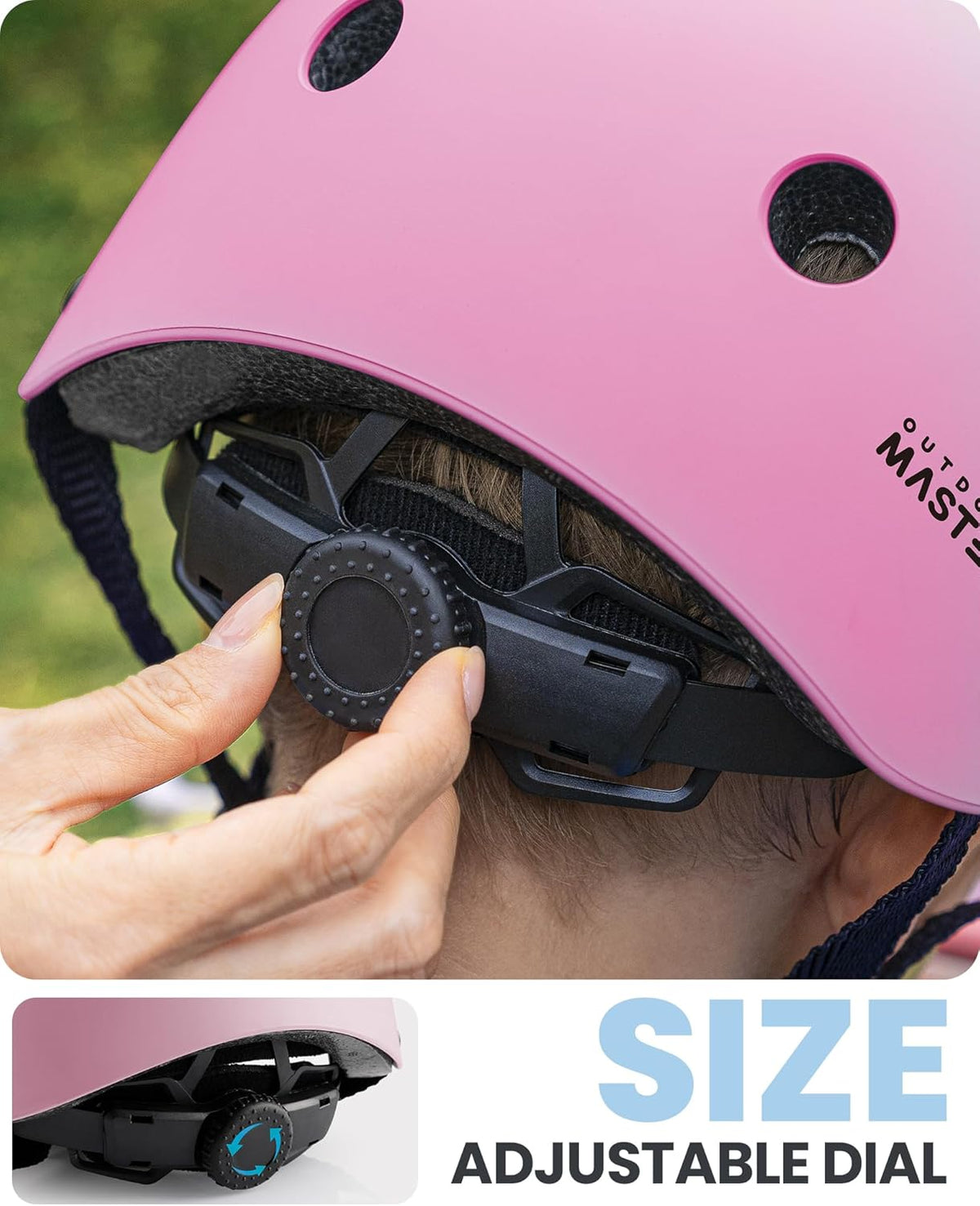 OutdoorMaster Youth & Kids Bike Helmet - Adjustable Multi - Sports - 60cm