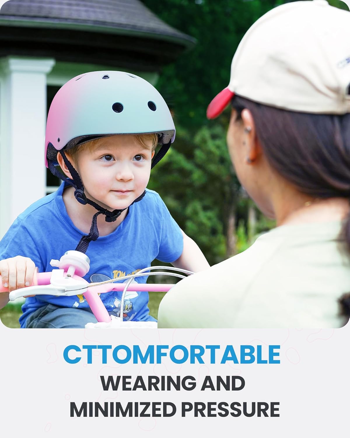 OutdoorMaster Youth & Kids Bike Helmet - Adjustable Multi - Sports - Medium