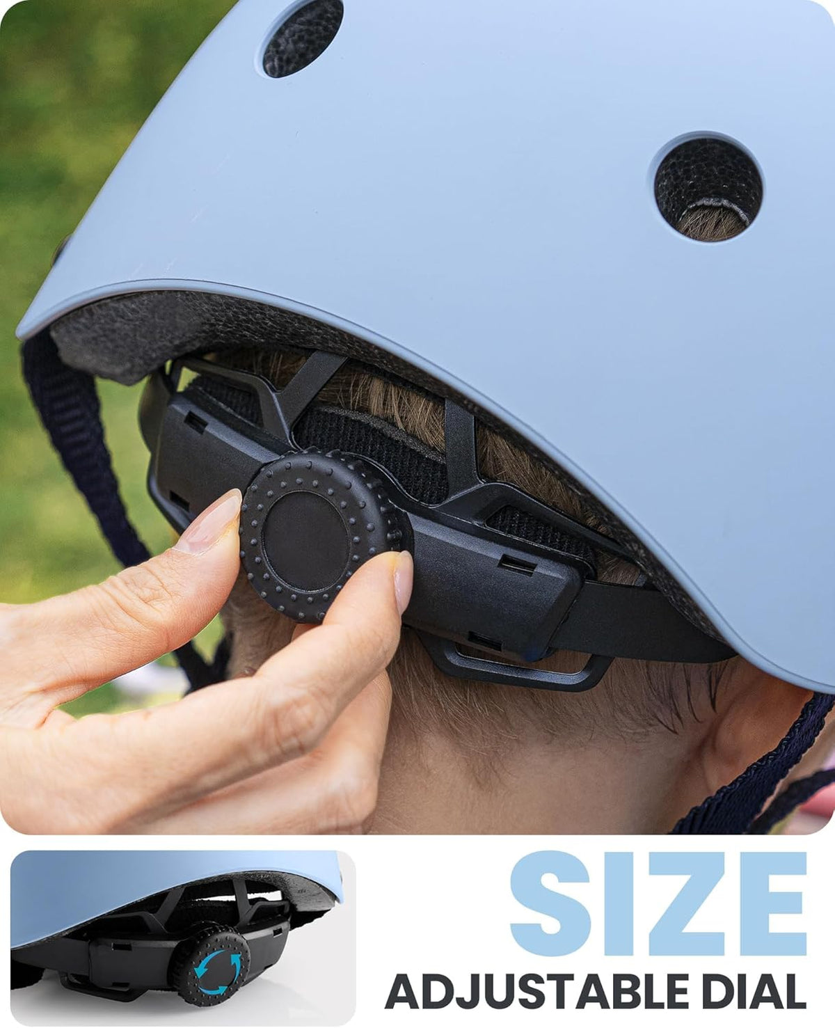 OutdoorMaster Youth & Kids Bike Helmet - Adjustable Multi - Sports - Small