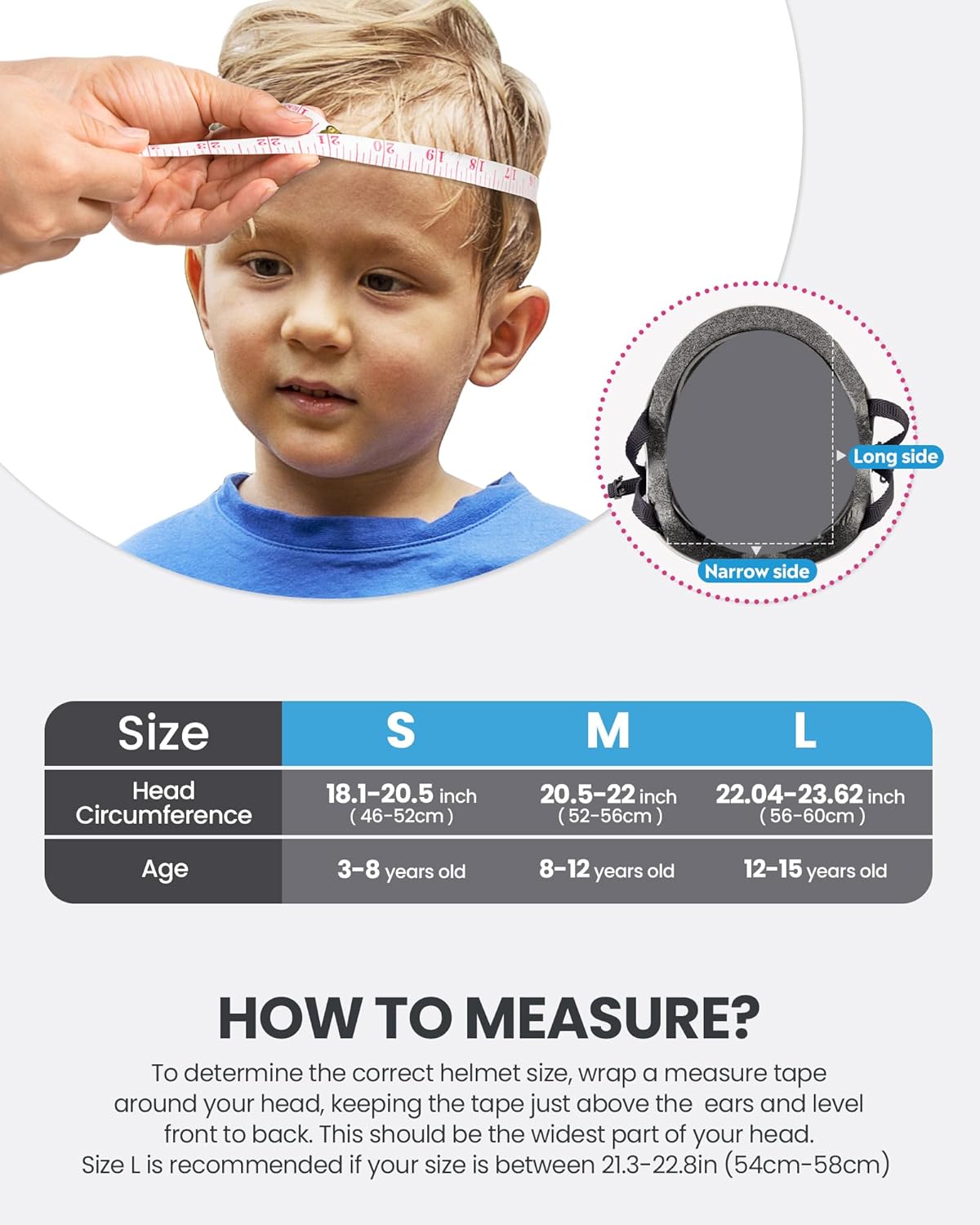 OutdoorMaster Youth & Kids Bike Helmet - Adjustable Multi - Sports - Small