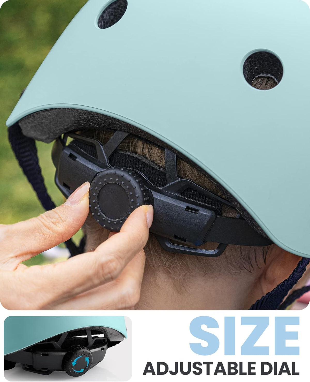 OutdoorMaster Youth & Kids Bike Helmet - Adjustable Multi - Sports - Medium