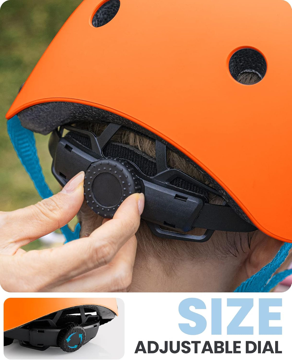 OutdoorMaster Youth & Kids Bike Helmet - Adjustable Multi - Sports - Large