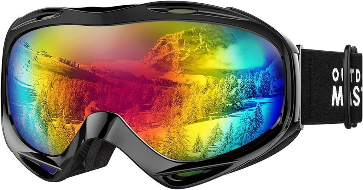 OutdoorMaster OTG Ski Goggles - Over Glasses Ski/Snowboard Goggles for - 5