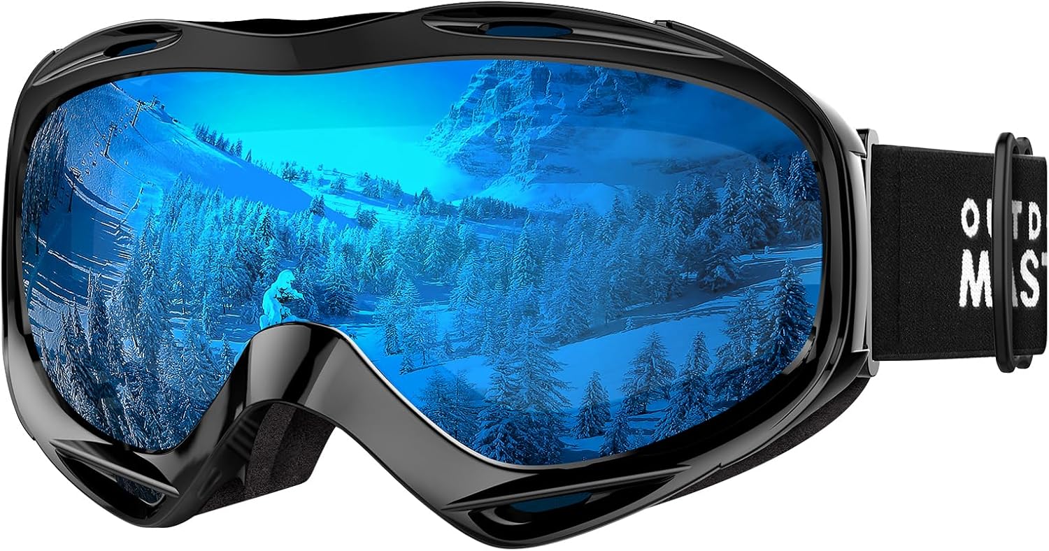 OutdoorMaster OTG Ski Goggles - Over Glasses Ski/Snowboard Goggles for - 5