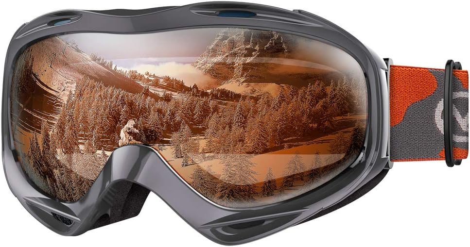 OutdoorMaster OTG Ski Goggles - Over Glasses Ski/Snowboard Goggles for - 5
