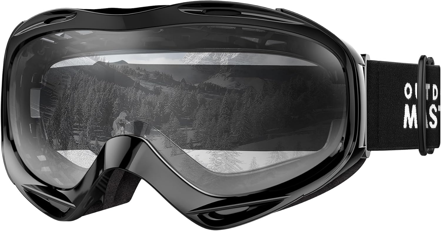 OutdoorMaster OTG Ski Goggles - Over Glasses Ski/Snowboard Goggles for - 5
