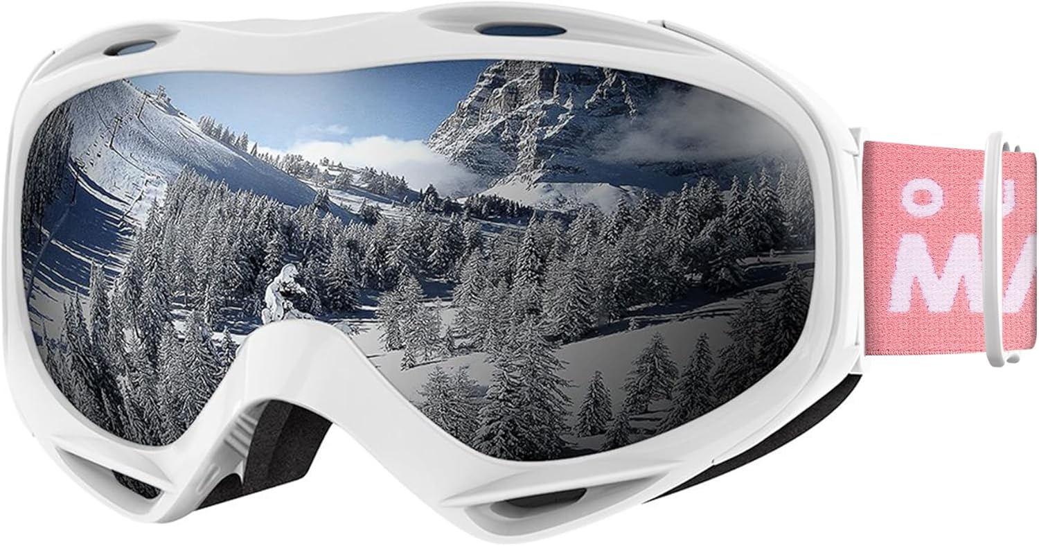 OutdoorMaster OTG Ski Goggles - Over Glasses Ski/Snowboard Goggles for - 5