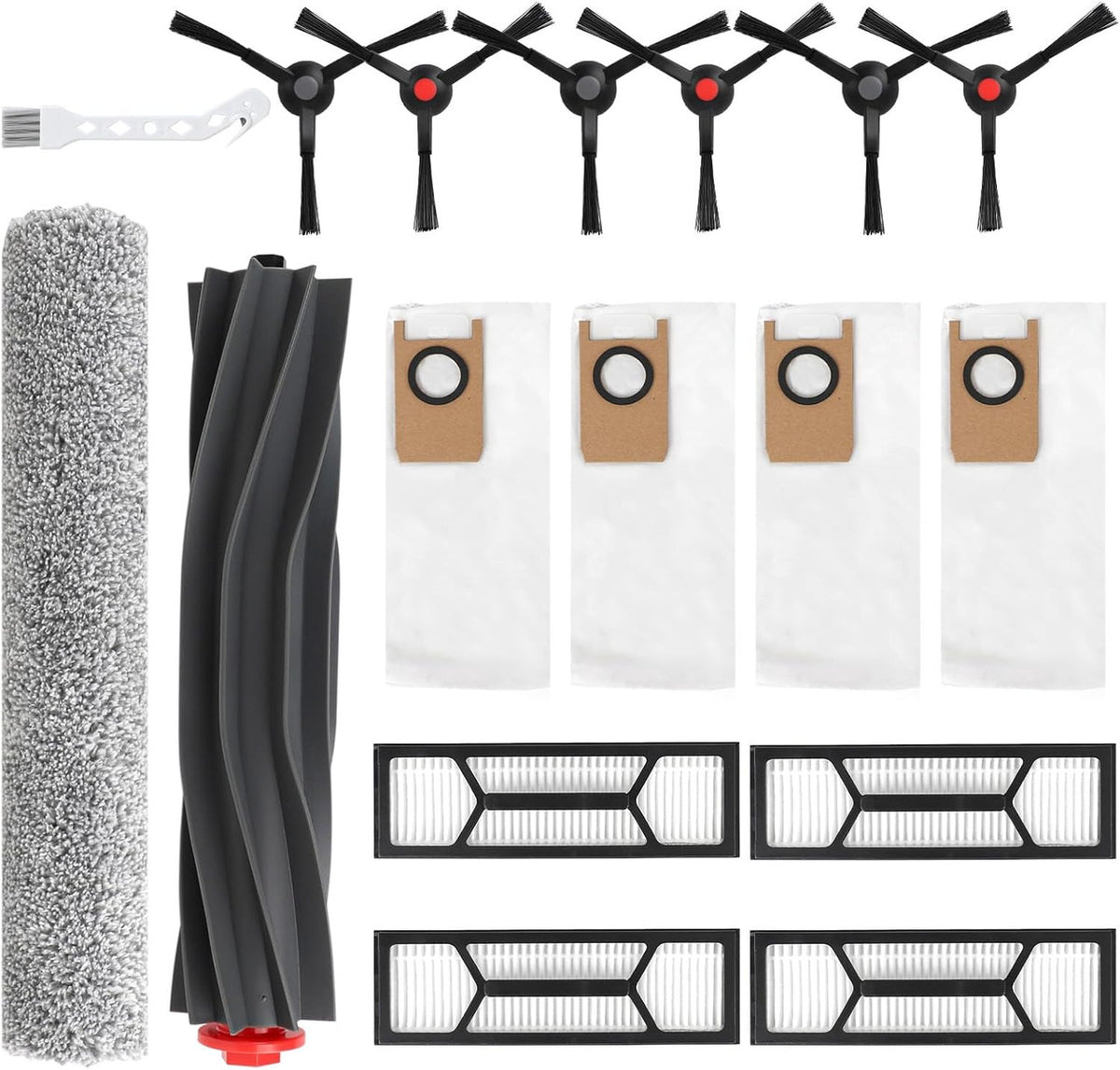 17 PCS Accessories for Eufy Omni S1 Pro Robot Vacuum Cleaner