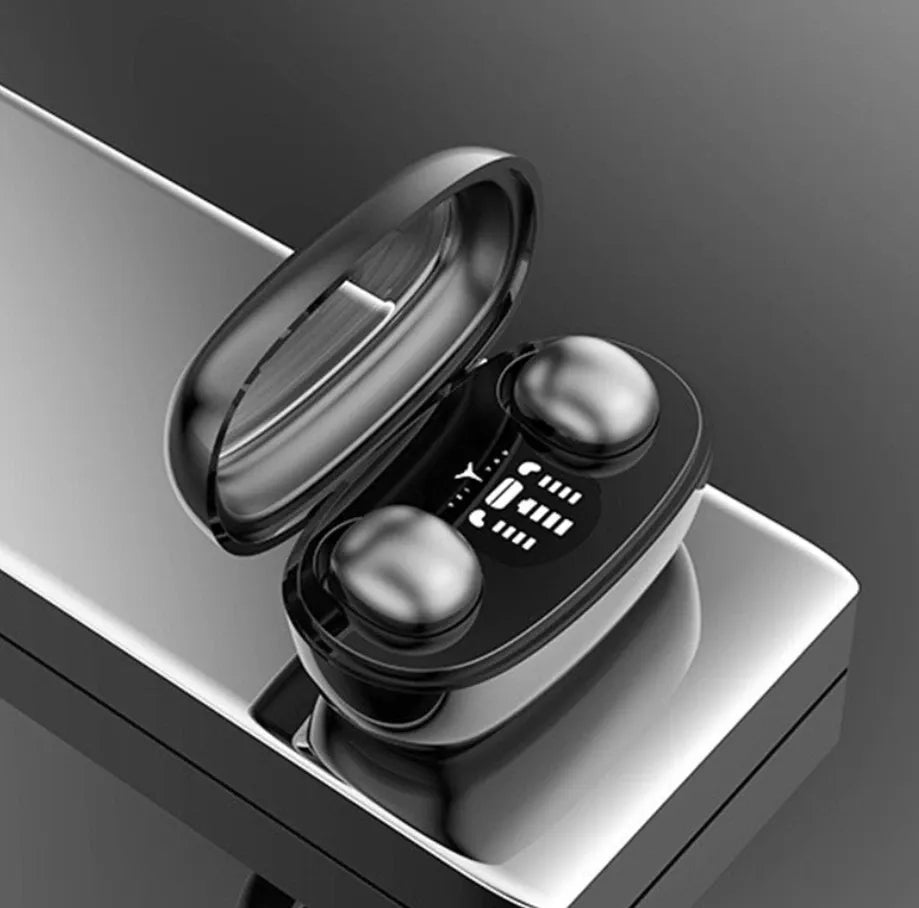 Invisible Mini Earbuds Side Sleepers Wireless Micro Smallest Hidden Headphones-Black