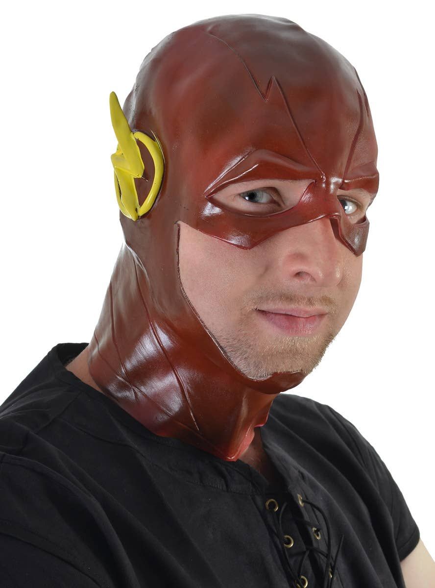 Speedy Hero Rubber Latex Full Head Costume Mask