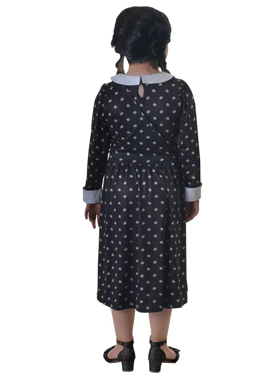 Wednesday Addams Girls Halloween Costume and Bag