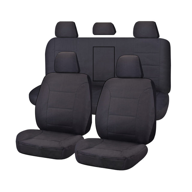Seat Covers MITSUBISHI FR ML-MN 06/2006 ? 2015 DUAL CAB FR - CHARCOAL CHALLENGER
