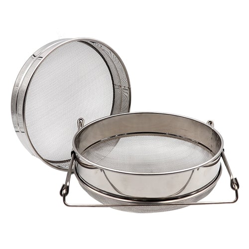 Stainless Steel Double-layer Bee Honey Sieve Filtration, Strainer… - V122-HT-003