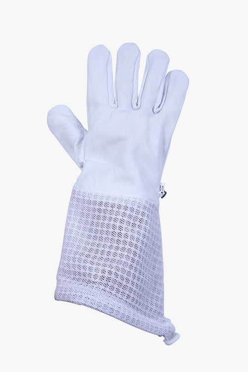 Beekeeping Bee Gloves Goat Skin 3 Mesh Ventilated Gloves - 3XL