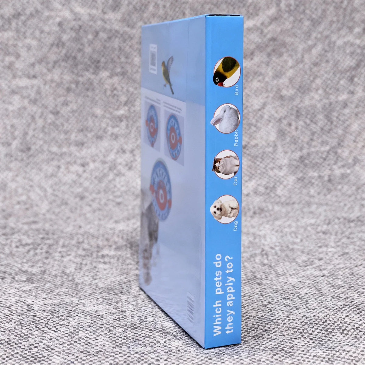 Pizza Puzzle Treat Toy for Dogs & Cats – Interactive Slow Feeder-Blue