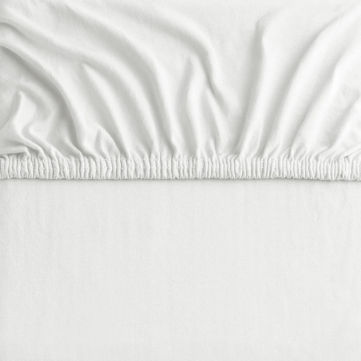Hotel Quality Fitted sheets - 2 Piece Fitted sheets  -Breathable Bedding - Wrinkle, Fade, Stain Resistant- 26inch/40cm Deep Pocket Fitted Bed Sheet-Wrinkle and Fade Resistant,(White,King)
