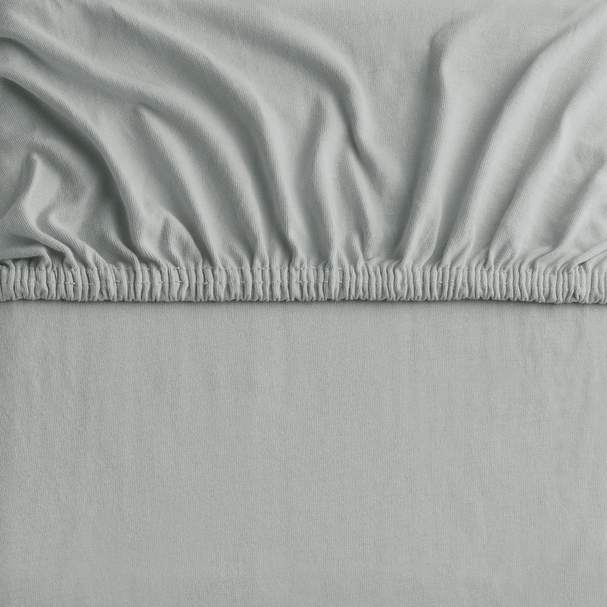 Hotel Quality Fitted sheets - 2 Piece Fitted sheets  -Breathable Bedding - Wrinkle, Fade, Stain Resistant- 26inch/40cm Deep Pocket Fitted Bed Sheet-Wrinkle and Fade Resistant,(Silver-gray,Queen)