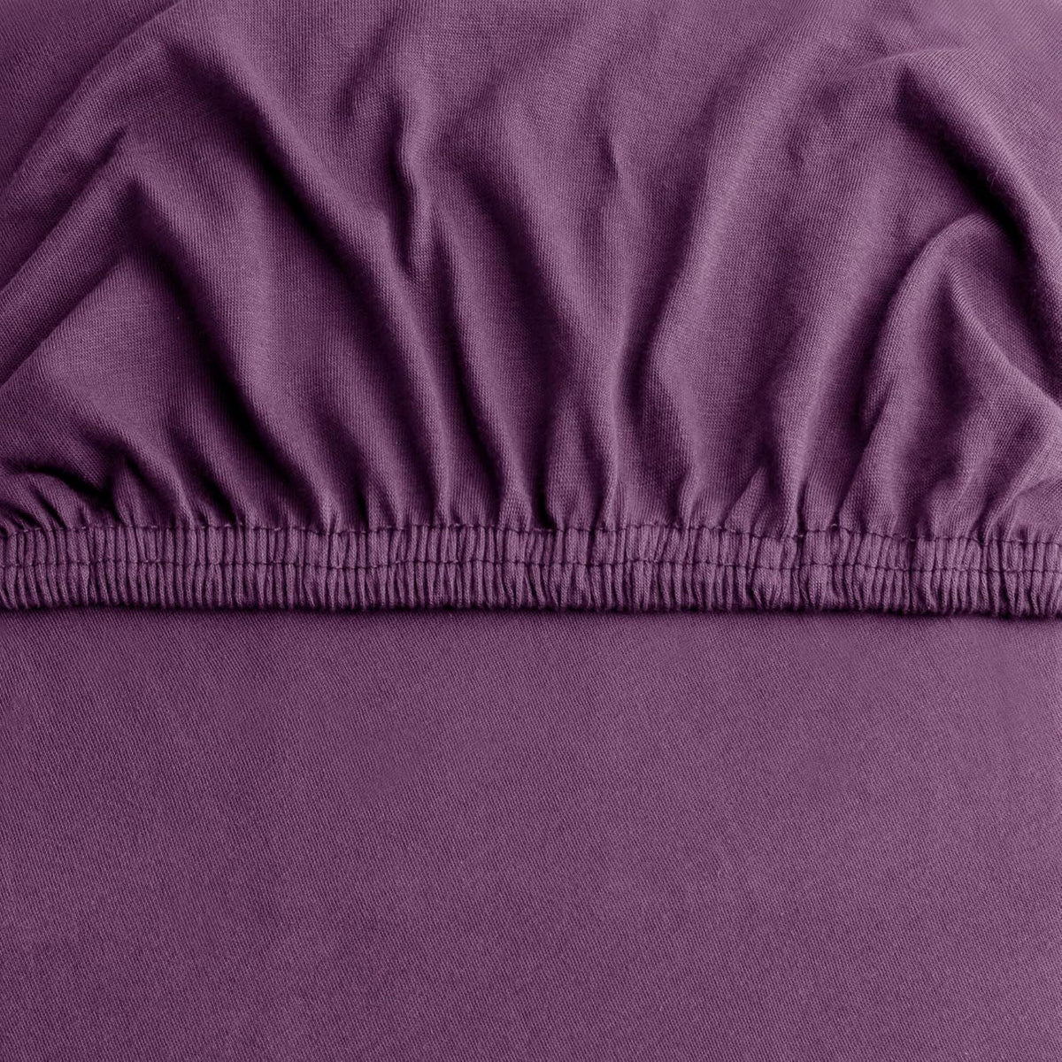 Hotel Quality Fitted sheets - 2 Piece Fitted sheets  -Breathable Bedding - Wrinkle, Fade, Stain Resistant- 26inch/40cm Deep Pocket Fitted Bed Sheet-Wrinkle and Fade Resistant,(Purple,Queen)