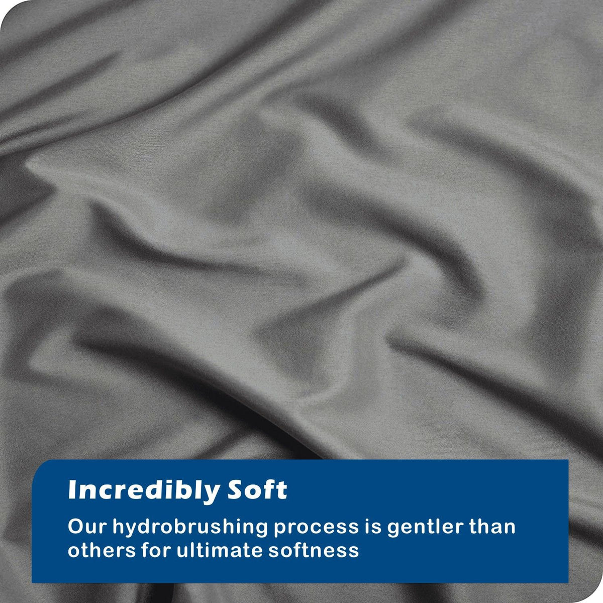 3 Piece Hotel Soft Microfiber Quilt Cover Set-2000TC Duvet/Donna Cover Set & Pillowcases -1 Quilt Cover Zipper Closure & 1 x Pillowcases-Breathable Bedding - Wrinkle, Fade, Stain Resistant(Grey,Queen)