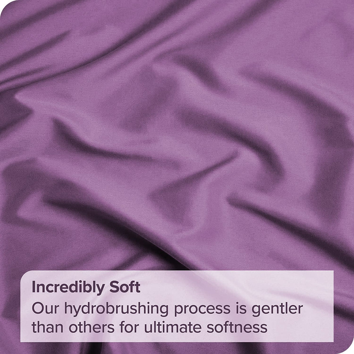 Elegant Comfort Premium Hotel Quality 1-Piece Single Flat Sheet, Luxury and Softest 2000 Thread Count Bedding Flat Sheet(Single,Purple)