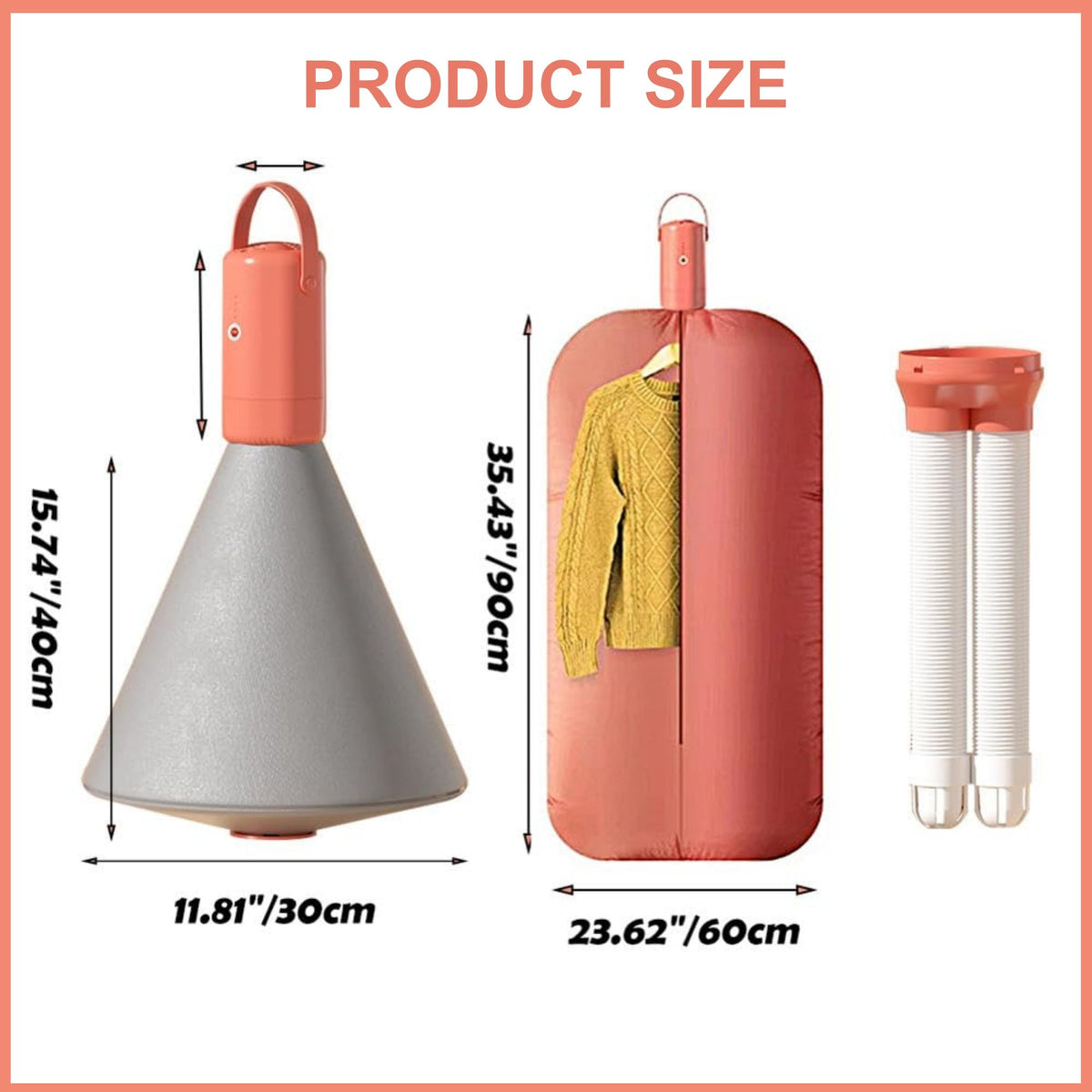 Blanket Warmer, 500W Mini Dryer Travel Clothes Dryer Machine, Comfortable Warm
