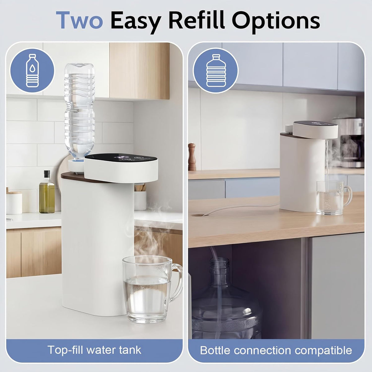 Instant Hot Water Dispenser, 3S Rapid Heating Electric Water Boiler with