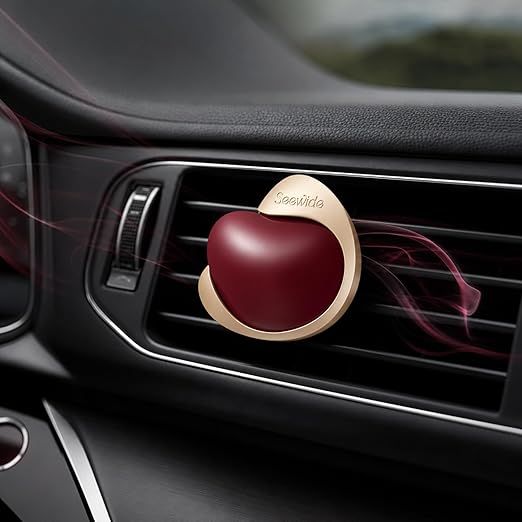 Car Air Freshener, French Red Wine Scent, Long-Lasting Air Diffuser, Luxury Car Fragrance Accessory for Interior & Home
