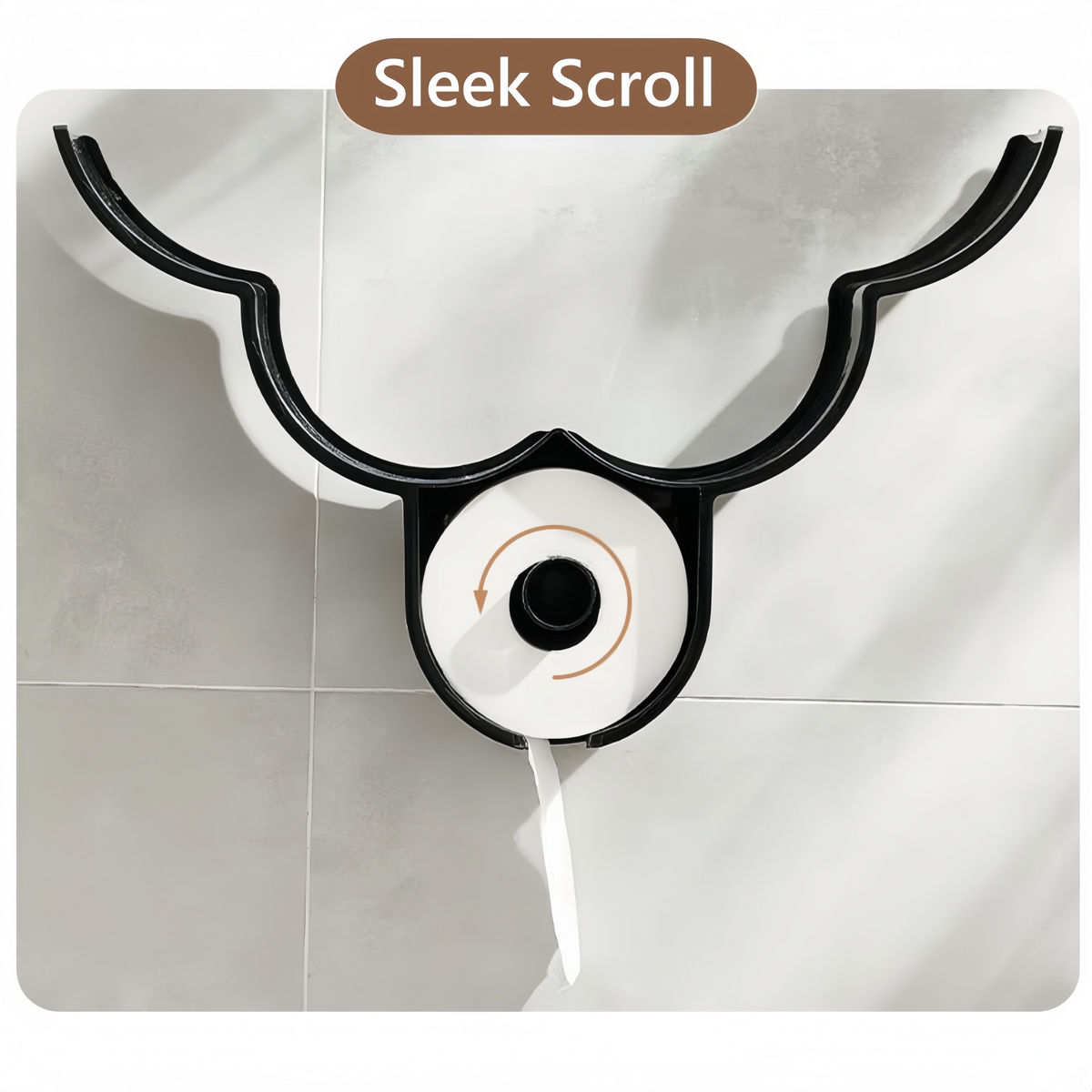 Creative Sheep Toilet Paper Holder, Wall - Mounted Metal Tissue Storage Rack