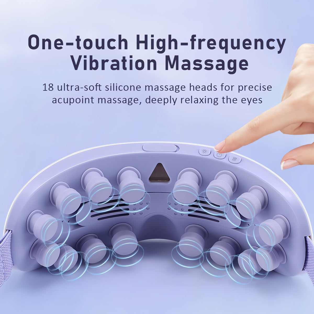 Eye Massager with Nano Mist Moisturising, Dry Eyes, Dark Circles, Heated Eye