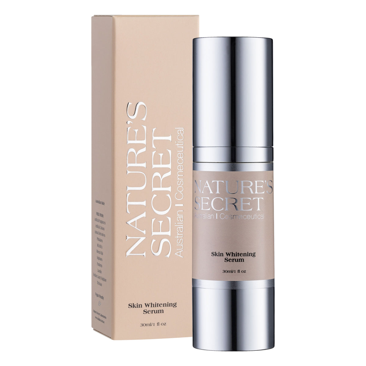 Skin Whitening Serum 30ml | Skin Brightening Serum for Pigmentation, Dark Spots & Uneven Skin Tone | Australian Made | Vegan | Cruelty Free