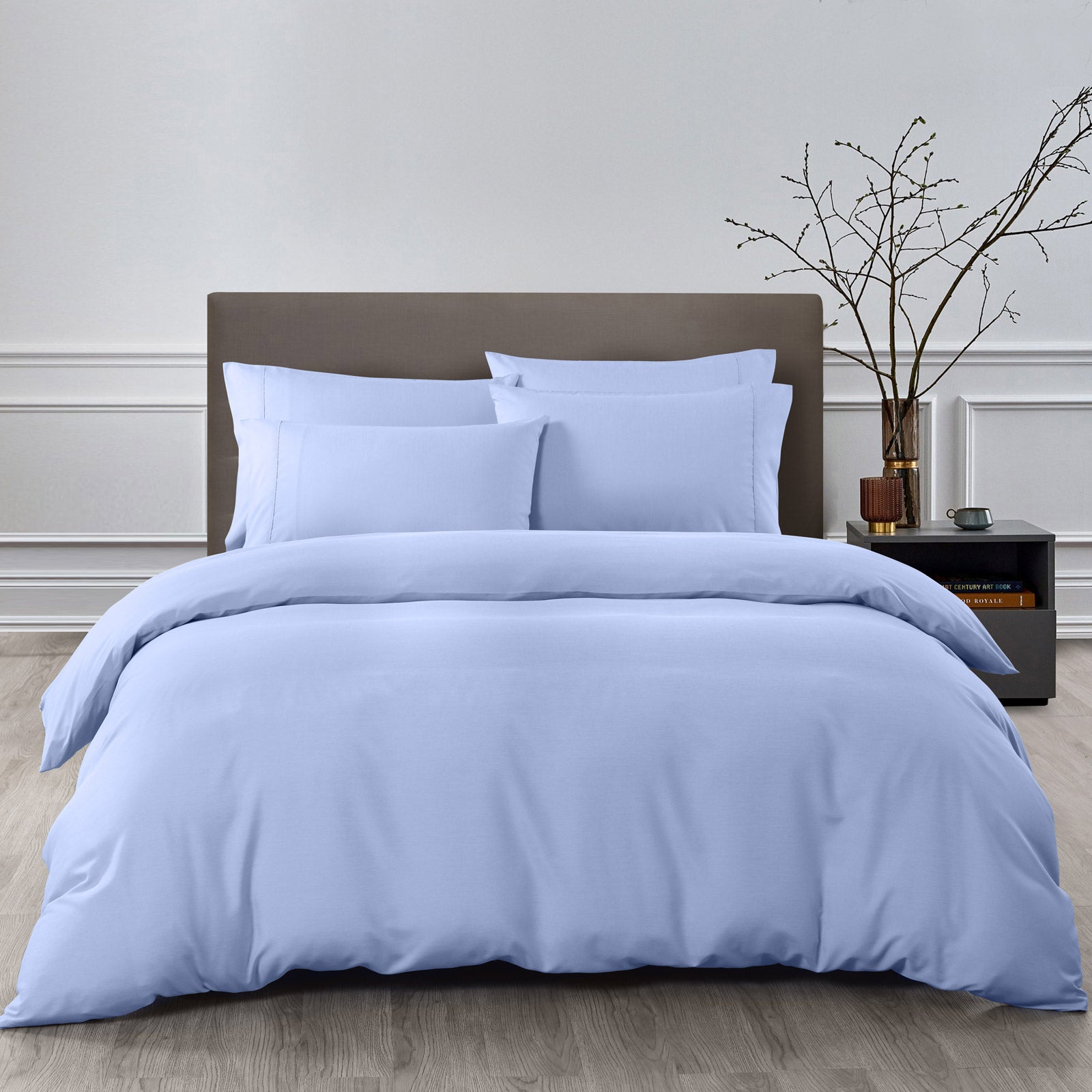 Royal Comfort 2000TC Quilt Cover Set Bamboo Cooling… - V160-10001252