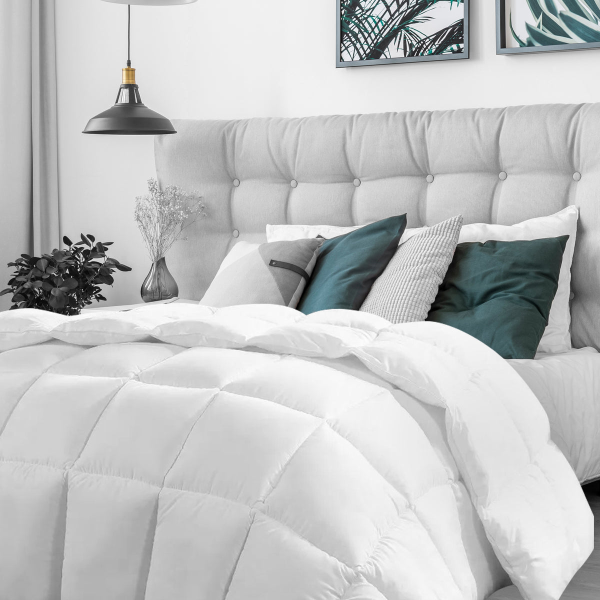 Casa Decor Silk Touch Quilt 360GSM All Seasons Antibacterial… - V160-10001661