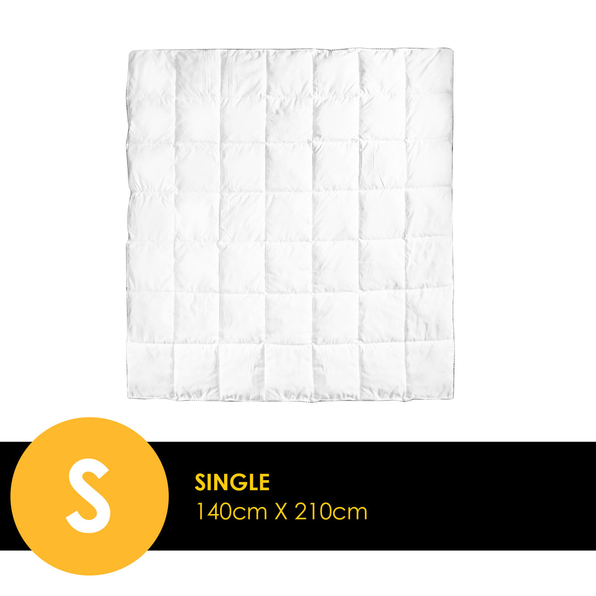 Royal Comfort Bamboo Blend Quilt 250GSM Luxury Duvet 100%… - V160-10001733