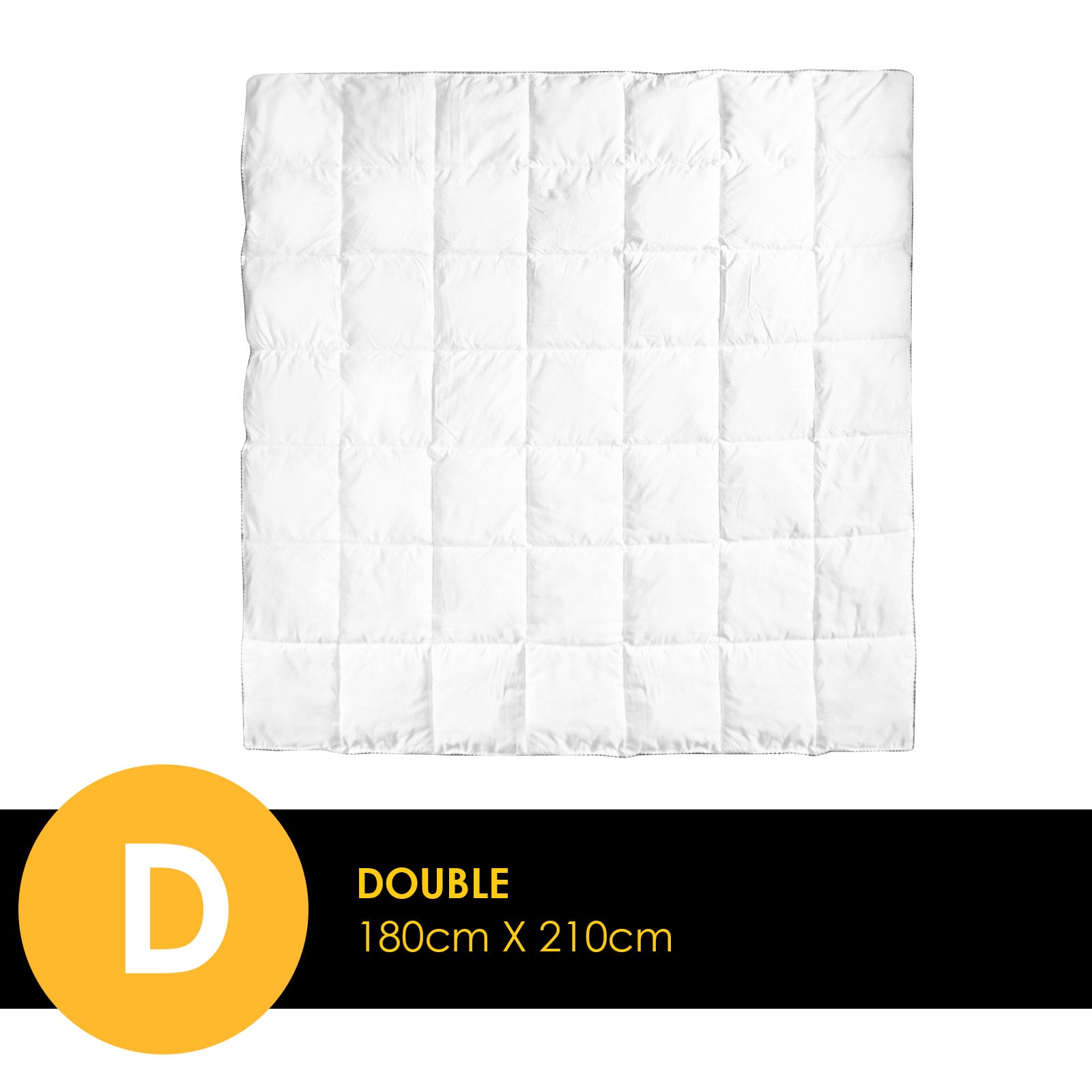 Royal Comfort Bamboo Blend Quilt 250GSM Luxury Duvet 100%… - V160-10001734
