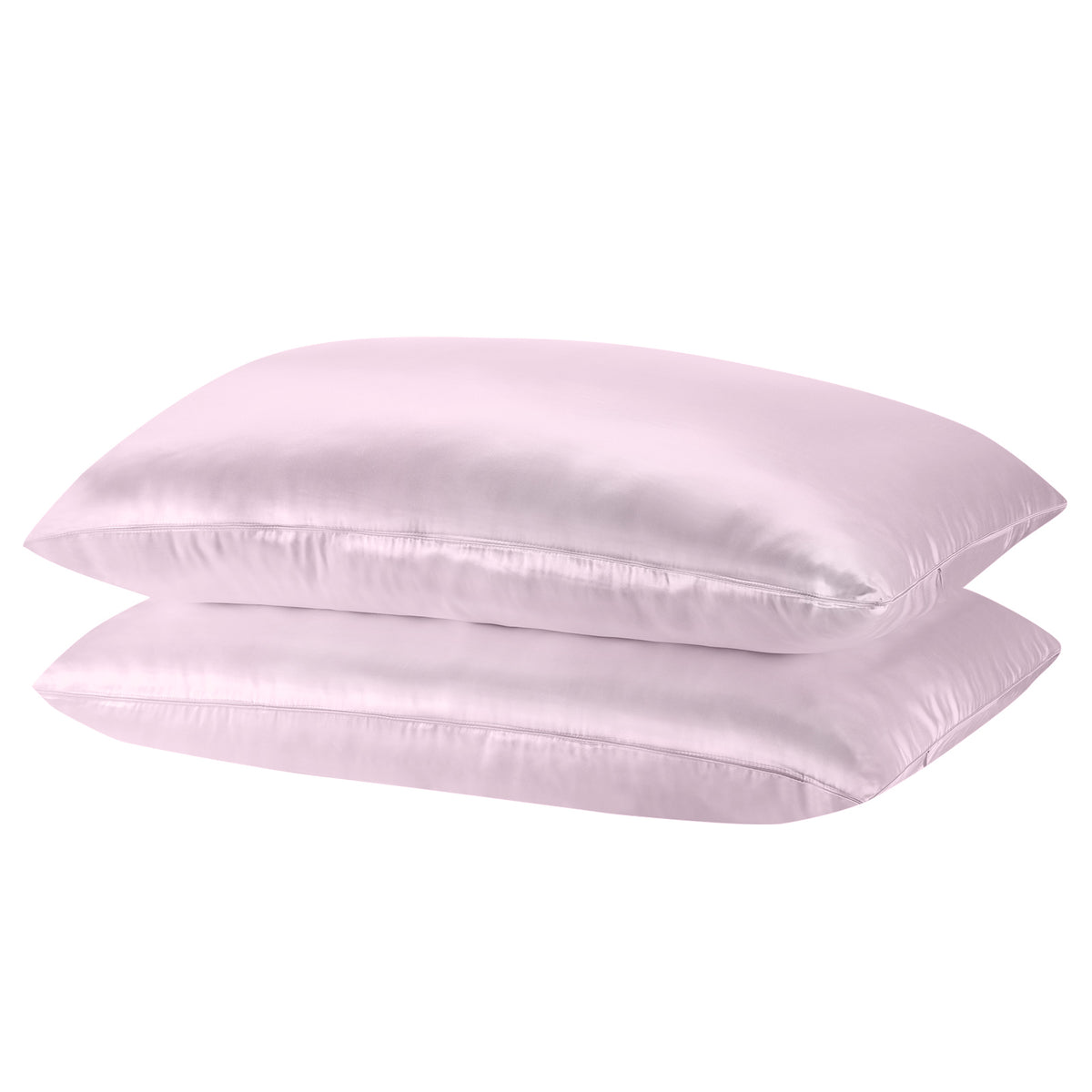 Royal Comfort Mulberry Silk Pillowcase Twin Pack 51 x 76cm - Lilac